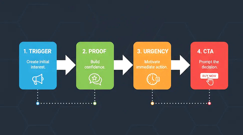 Fomo se crea añadiendo al producto efectos de urgencia por diversos medios.